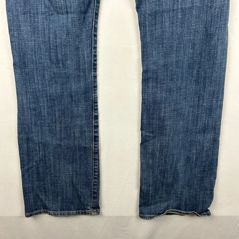 Lucky Brand 181 Relaxed Blue Denim Stretch Jeans Men's Size 32x34